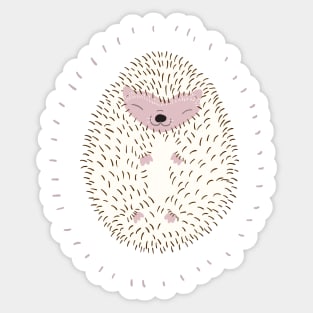 Baby hedgehog Sticker